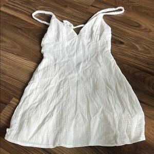 Elegant White Mini Dress